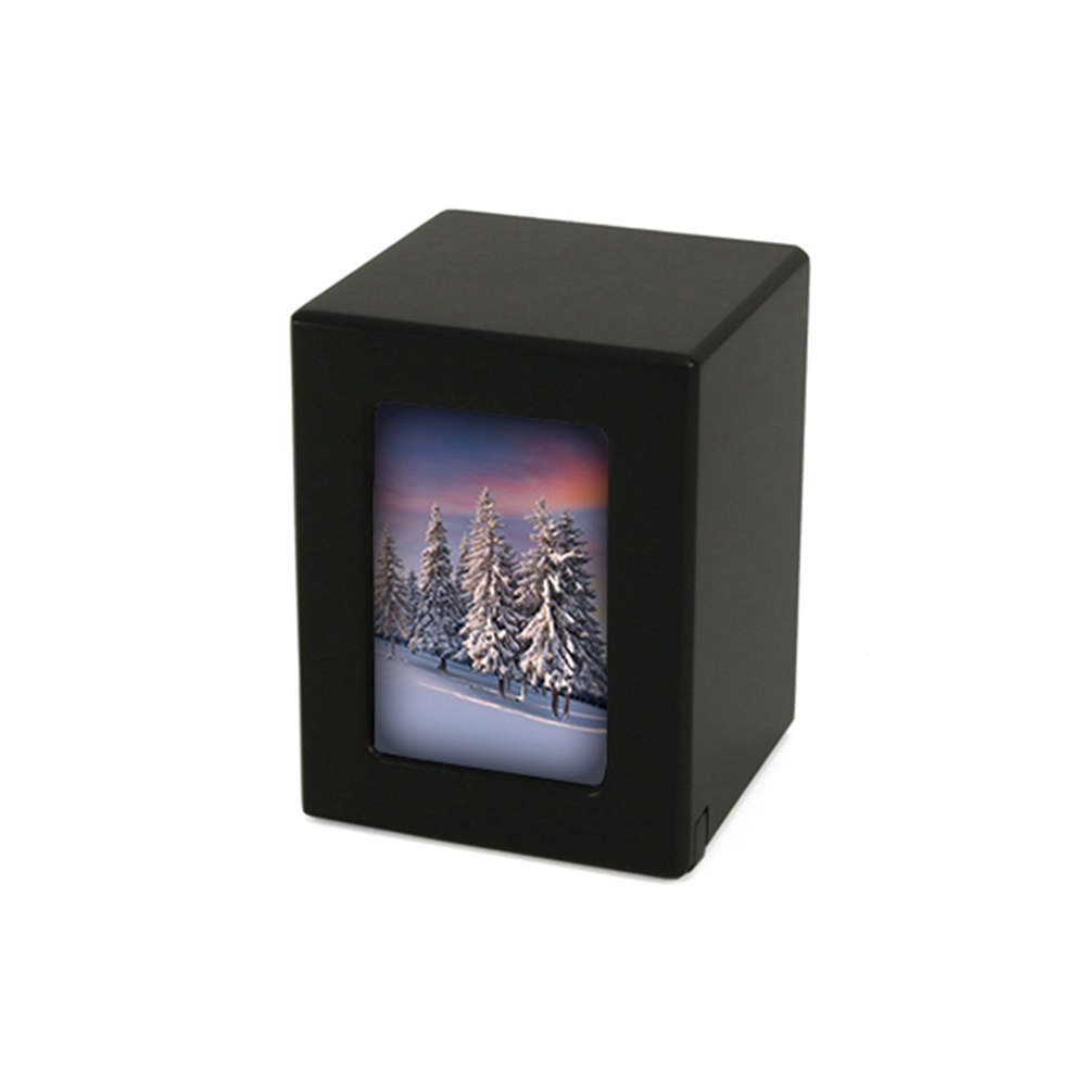Photo Urn Black, Petite Urn