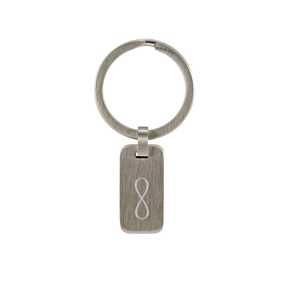 Pewter Key Chain Infinity