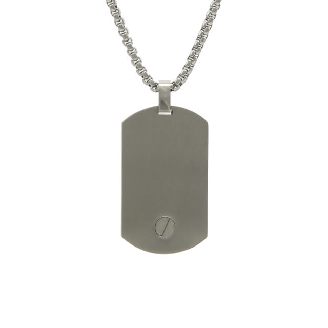 Pewter Pendant Tag