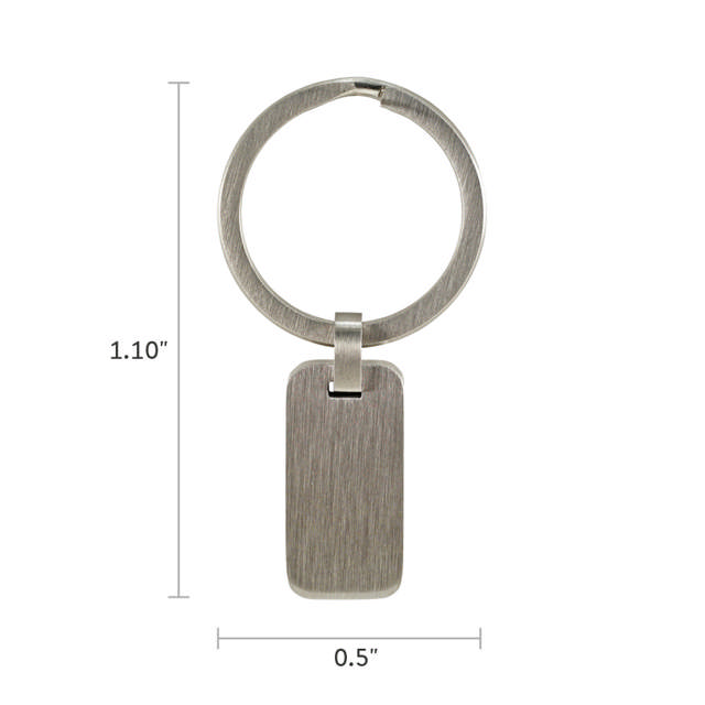 Pewter Key Chain Plain