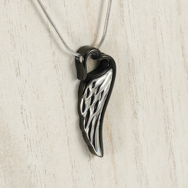 Onyx/Pewter Wings of Eternity