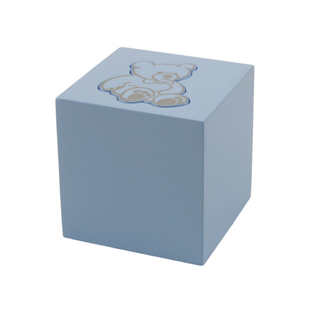 Teddy Bear Petite Urn, Blue